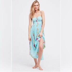 Free People Beau Print SlipDress